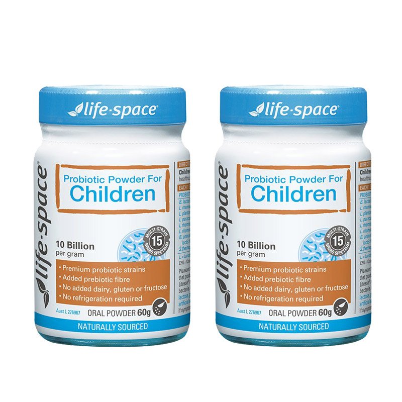 【跨境商品】澳洲life space Probiotic Powder儿童益生菌粉3-12岁 60g