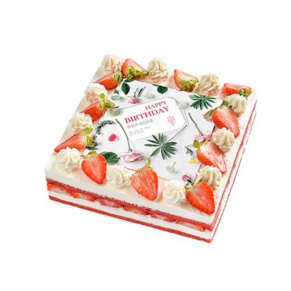 法滋蛋糕-草莓红丝绒