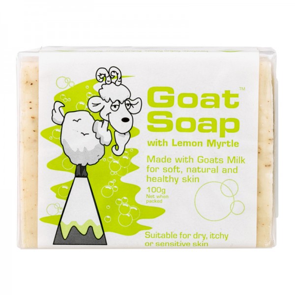 Goat soap羊奶皂-柠檬香桃味（到期日 2023-02-20）