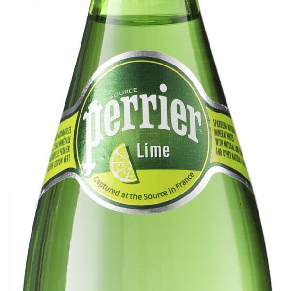 Perrier巴黎水 矿泉水青柠330ML / 每瓶