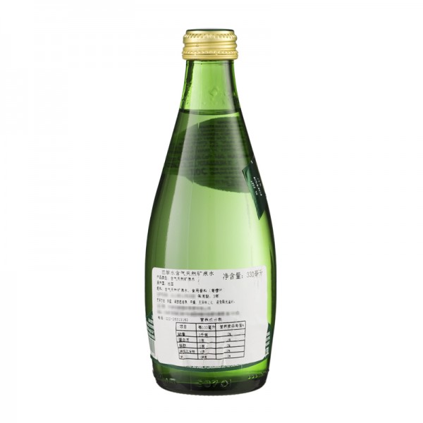 Perrier巴黎水天然含气矿泉水330ml / 每瓶