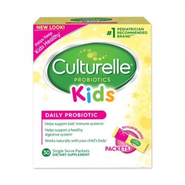 【跨境商品】美国Culturelle康萃乐婴幼儿肠胃补助益生菌粉30小袋/盒