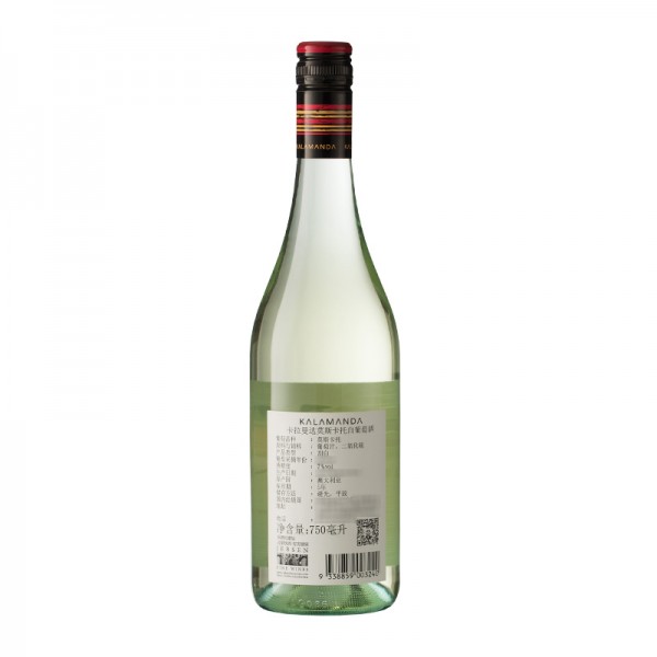 卡拉曼达莫斯卡托白葡萄酒750ml / 瓶