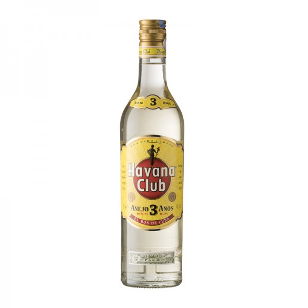 哈瓦那俱乐部3年朗姆酒700ml / 瓶