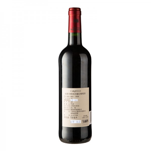法国卡维来古堡红葡萄酒750ml / 瓶