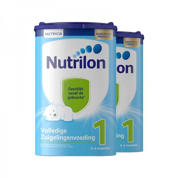 【跨境商品】Nutrilon 荷兰牛栏 婴儿奶粉1段 800克/罐*2