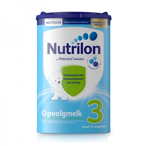 【跨境商品】Nutrilon 荷兰牛栏 婴儿奶粉3段 800克/罐*2