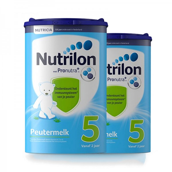 【跨境商品】荷兰Nutrilon牛栏婴儿奶粉5段 800克/罐 *2