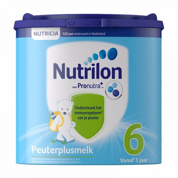 【跨境商品】荷兰Nutrilon牛栏婴儿奶粉6段 400克/罐*2罐装