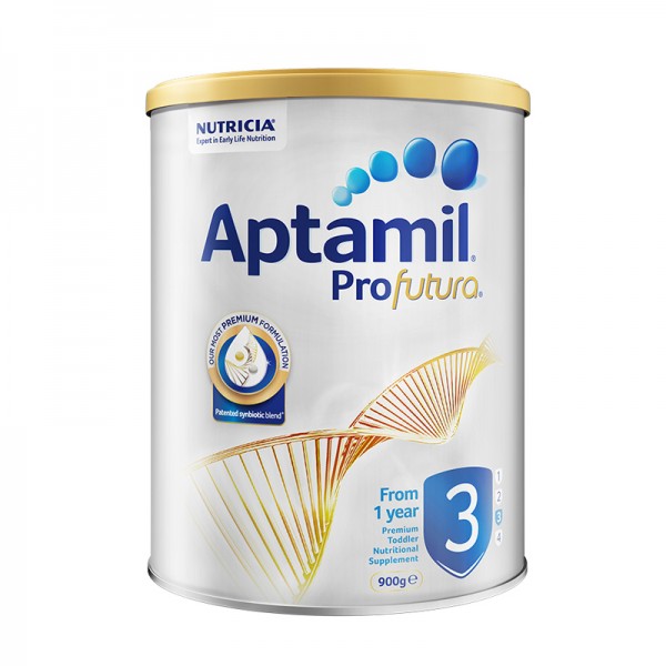 【跨境商品】澳洲Aptamil爱他美白金版婴儿奶粉 3段 900克/罐 2罐装