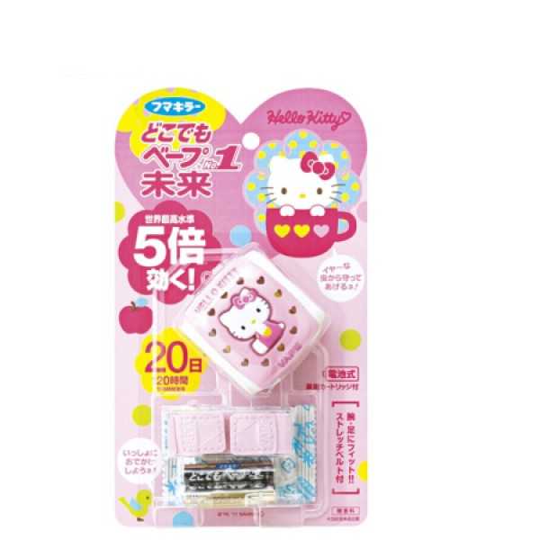 【跨境商品】日本VAPE未来儿童驱蚊手表 Hello Kitty