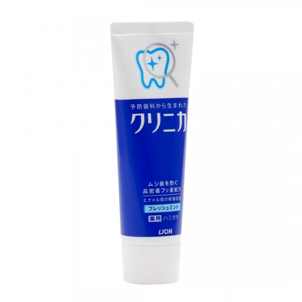 【跨境商品】日本 狮王(LION) 酵素洁净立式温和薄荷味牙膏 美白牙齿 深层洁净 130g*支
