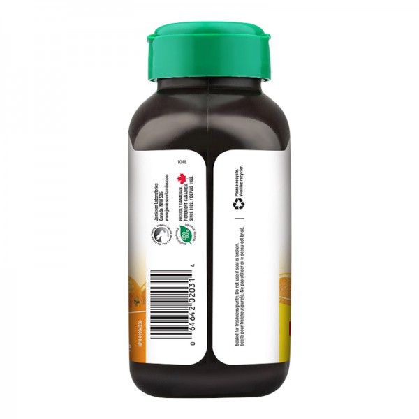 【跨境商品】加拿大 Jamieson健美生维生素C咀嚼片-橙味 120片/瓶