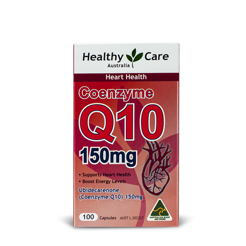 【跨境商品】澳洲Healthy Care Q10辅酶150mg 胶囊心脏保健品 / 瓶
