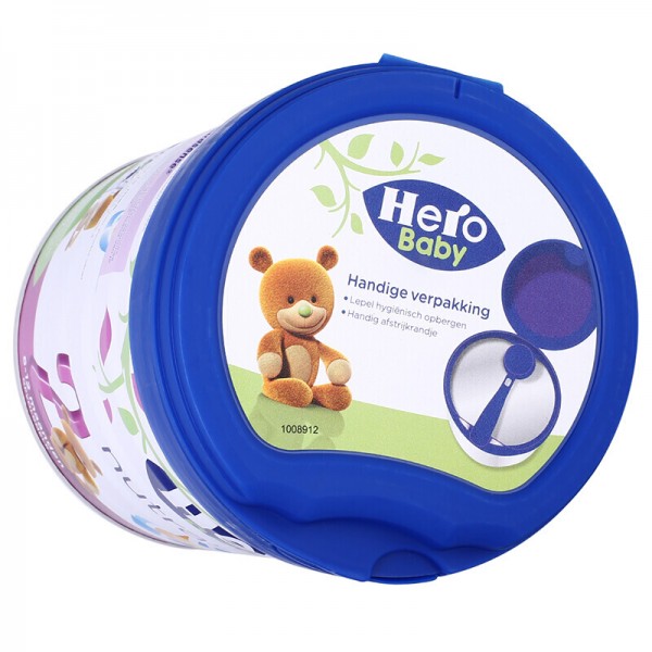 荷兰美素Hero Baby白金版婴幼儿配方牛奶粉2段（6-12个月）800g/罐