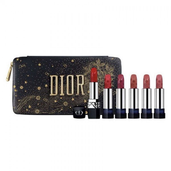 【跨境商品】Dior迪奥口红套盒 6支装/套（#999滋润型+#999哑光型+#080+#434+#772+#520）