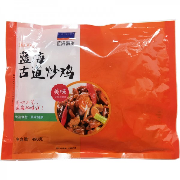 蓝海古道炒鸡（生制、肉包+调味包、无配菜）480g/袋