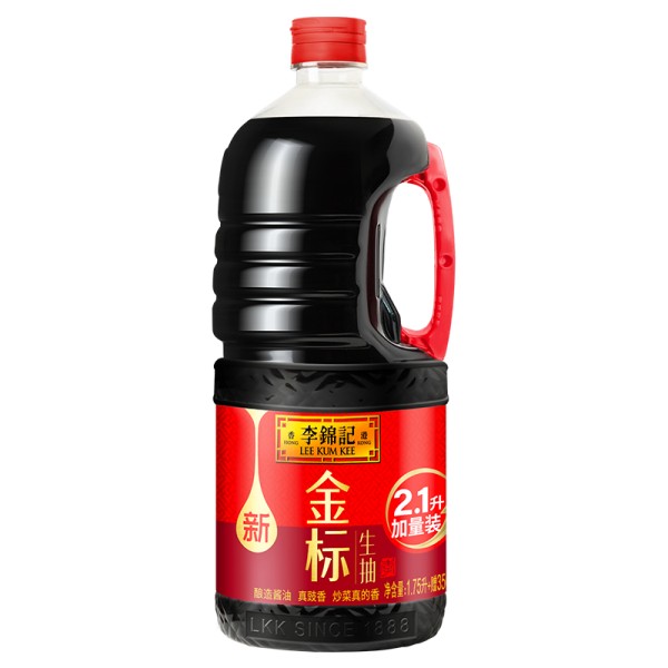 李锦记金标生抽(1.75L+350ml)/瓶
