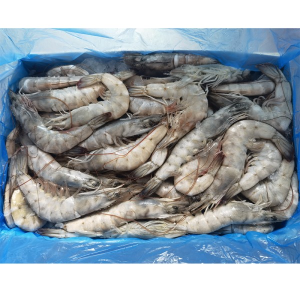 【原装进口|净重3斤|手续齐全】厄瓜多尔欧玛莎盐冻白虾 40/50 1.5kg/盒
