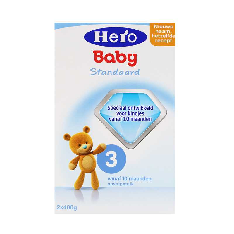【跨境商品】荷兰Hero Baby美素 婴儿奶粉 3段800克/盒*2