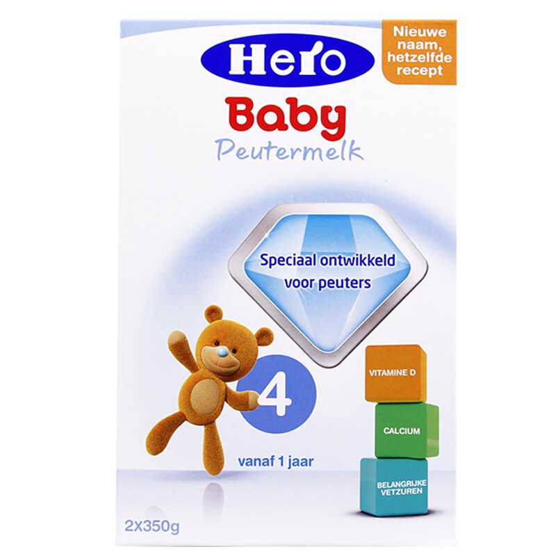 【跨境商品】荷兰Hero Baby美素 婴儿奶粉 4段700克/盒*2