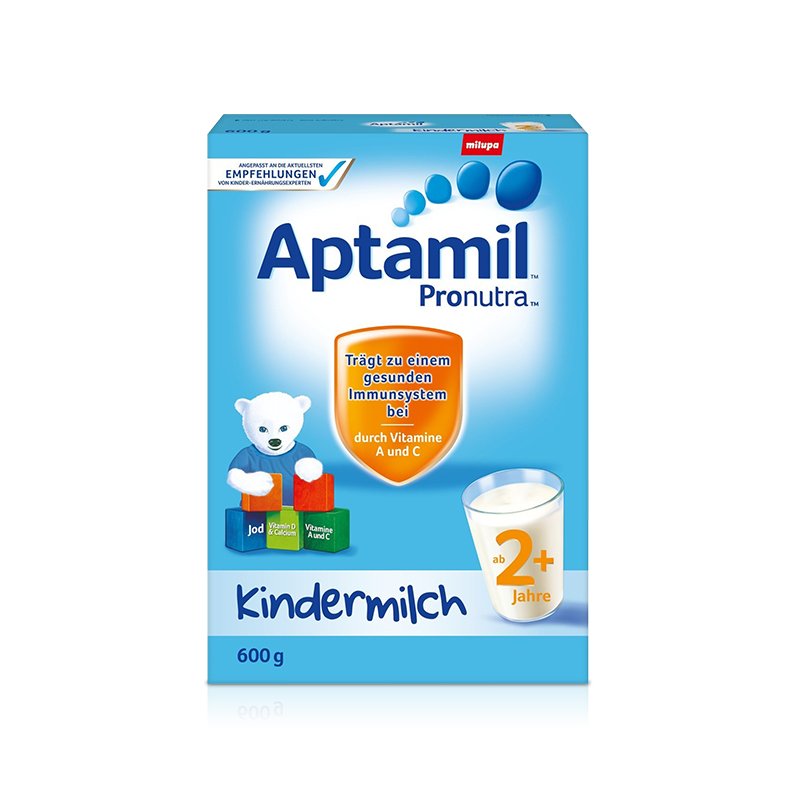 【跨境商品】德国Aptamil爱他美 婴儿奶粉 5段/2+段 600克/盒 2盒装