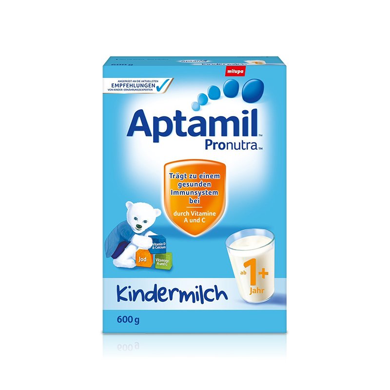 【跨境商品】德国Aptamil爱他美 婴儿奶粉 4段/1+段 600克/盒 2盒装