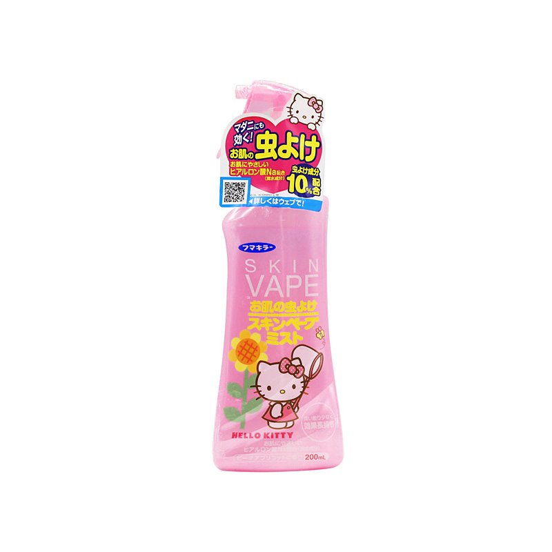 【跨境商品】日本未来VAPE 驱蚊喷雾（粉色） 200ml / 瓶