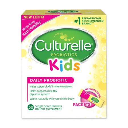 【跨境商品】美国Culturelle康萃乐婴幼儿肠胃补助益生菌粉30小袋/盒