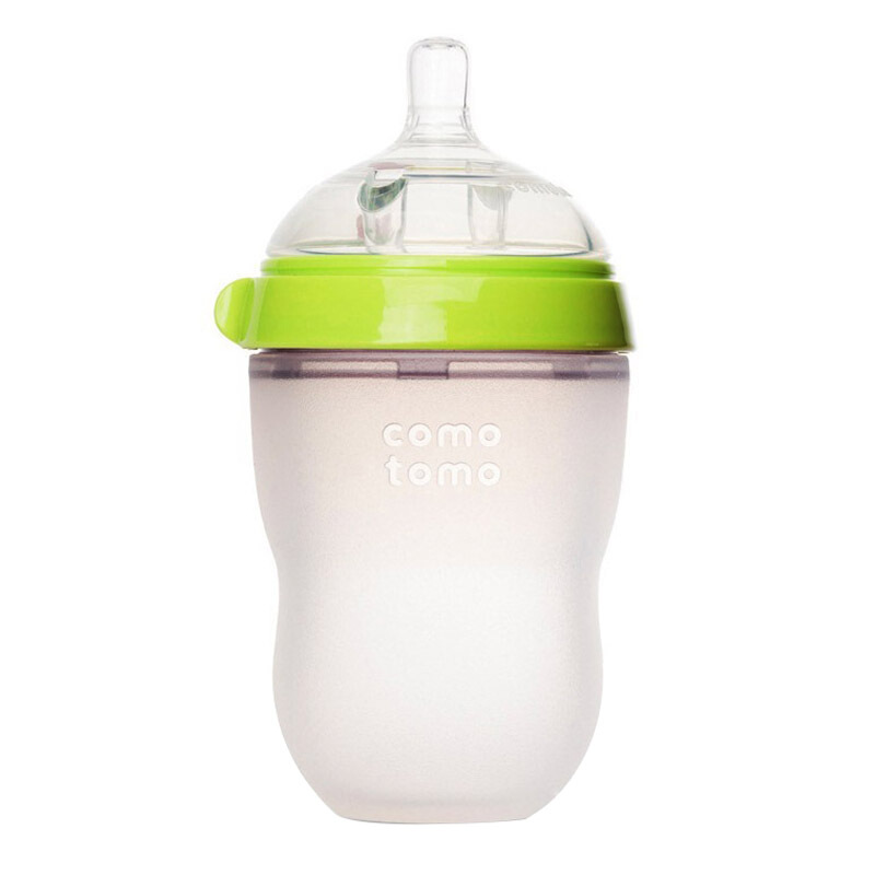 【跨境商品】美国Comotomo可么多么奶瓶绿色250ml / 个