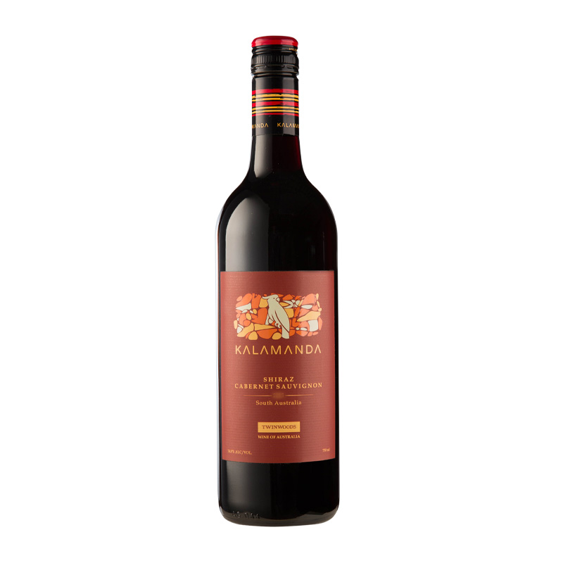 澳大利亚卡拉曼达西拉赤霞珠红葡萄酒750ml / 瓶