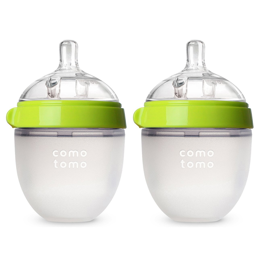 【跨境商品】美国Comotomo 可么多么 硅胶奶瓶 双只装150ml / 组