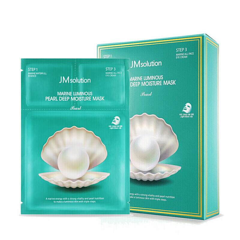 【跨境商品】韩国JMsolution玻尿酸海洋珍珠面膜 10片 / 盒